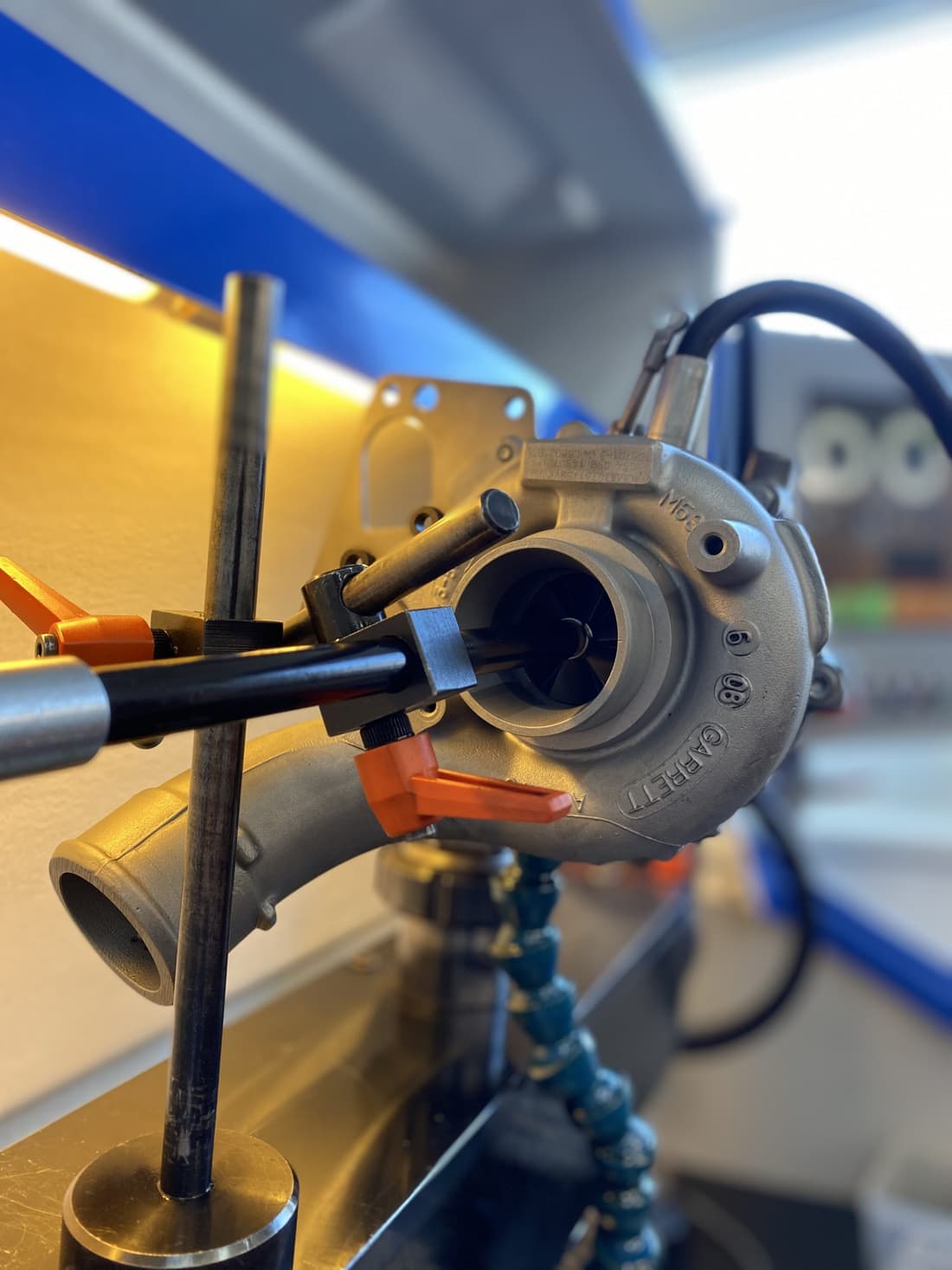 Garrett-Turbolader Detail